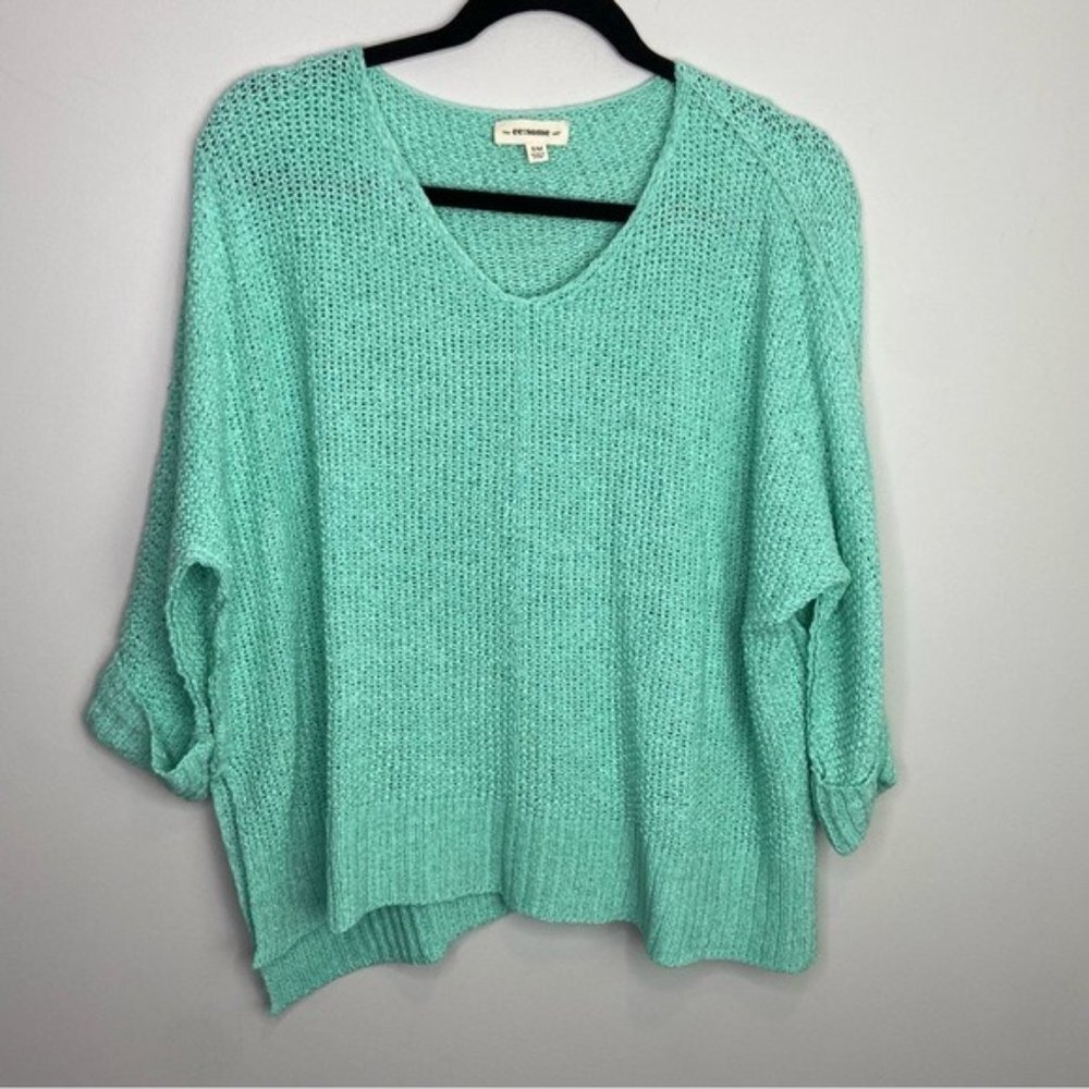 Mint boxy knit sweater‎ size small